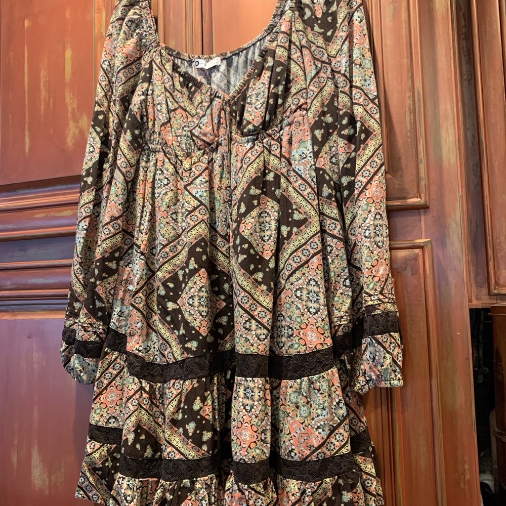 JGoods Multicolor Patterned Fabric